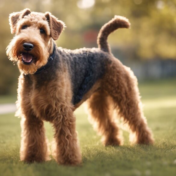 Airedoodle dog breed