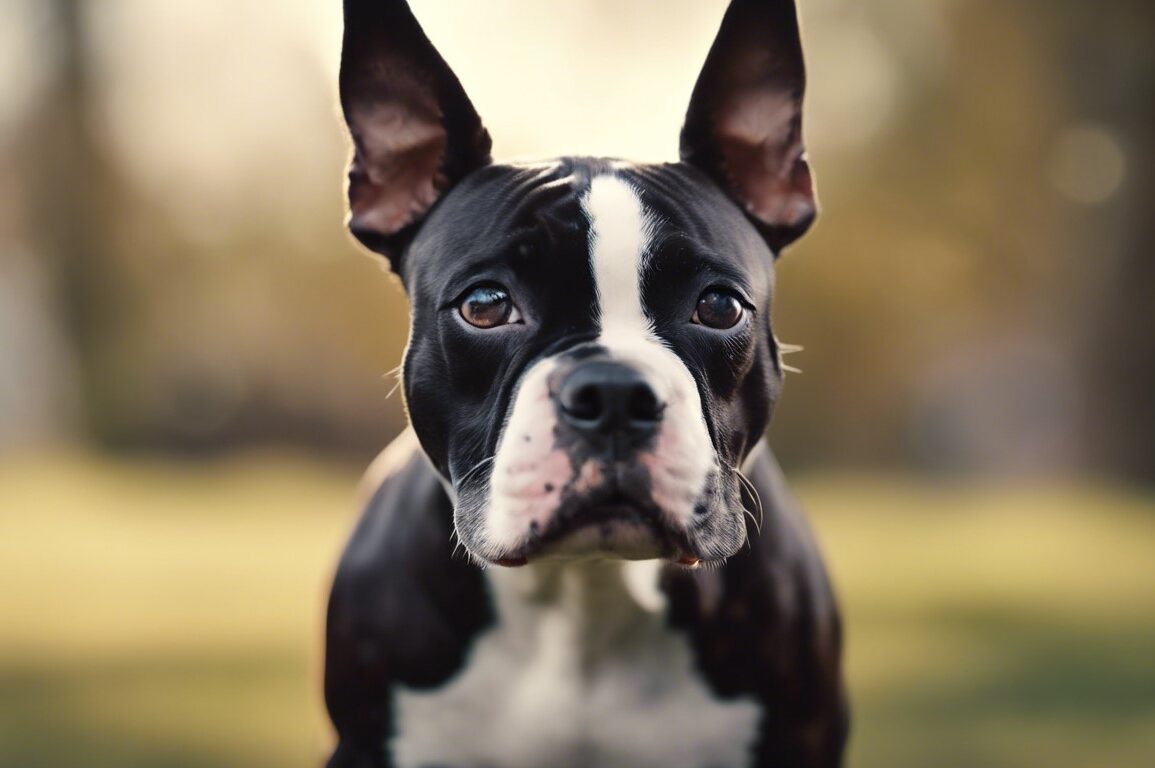 American Boston Bull Terrier dog breed