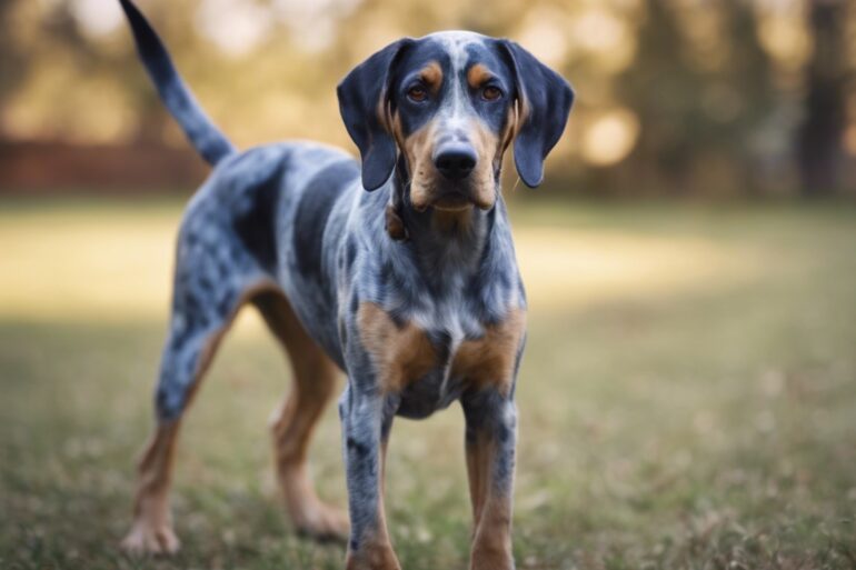 Blue Tick Hound dog breed