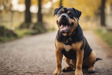 English Bullweiler dog breed