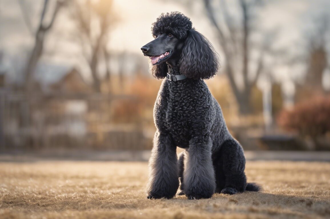 Standard Poodle dog breed