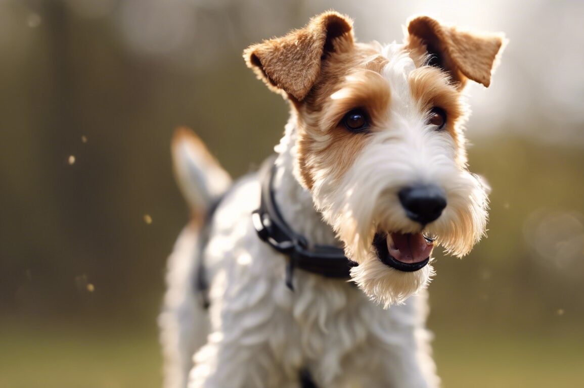 Wire Fox Terrier dog breed